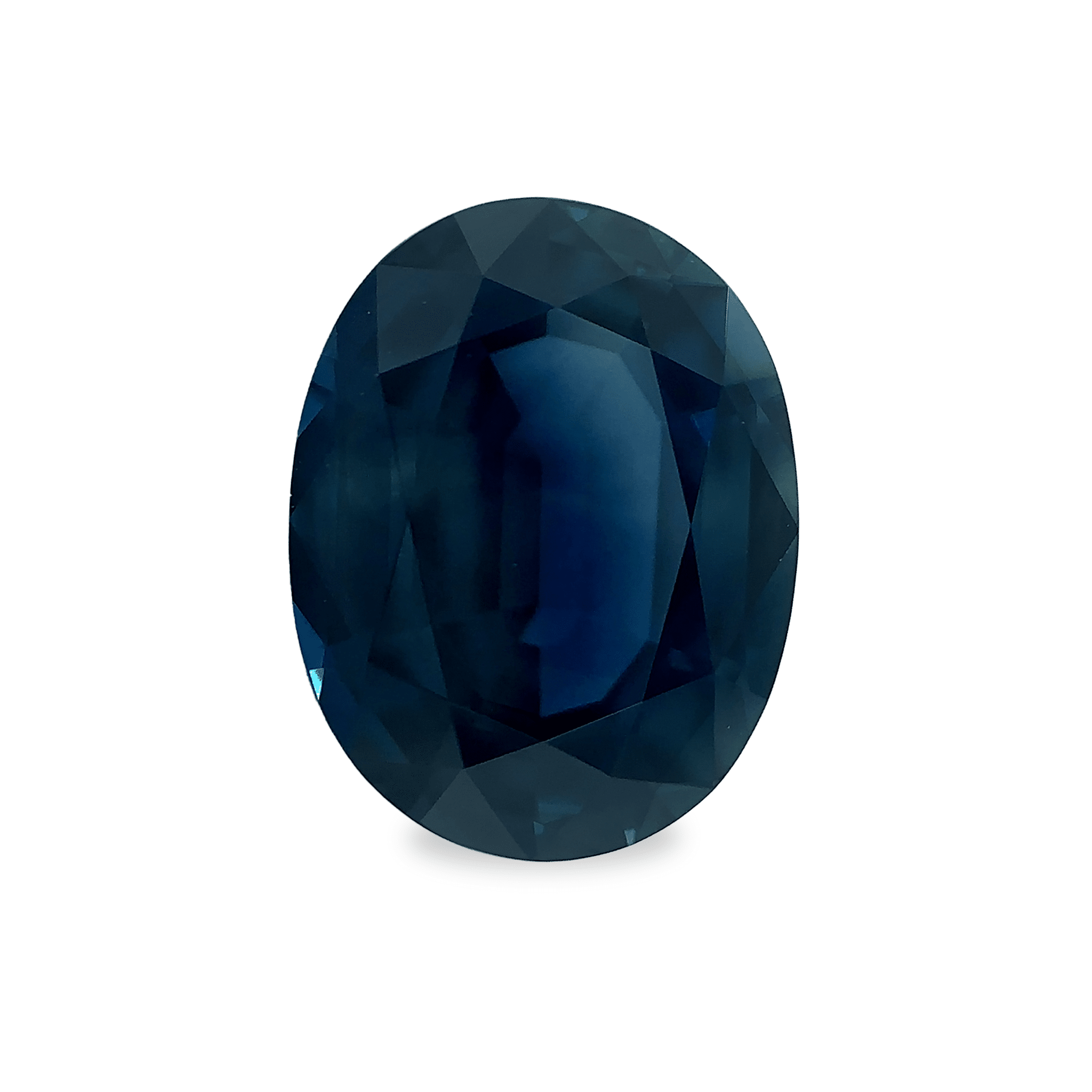 Ethical, Custom Ring-1.89 ct Twilight Lake Oval Mixed Cut AKARA