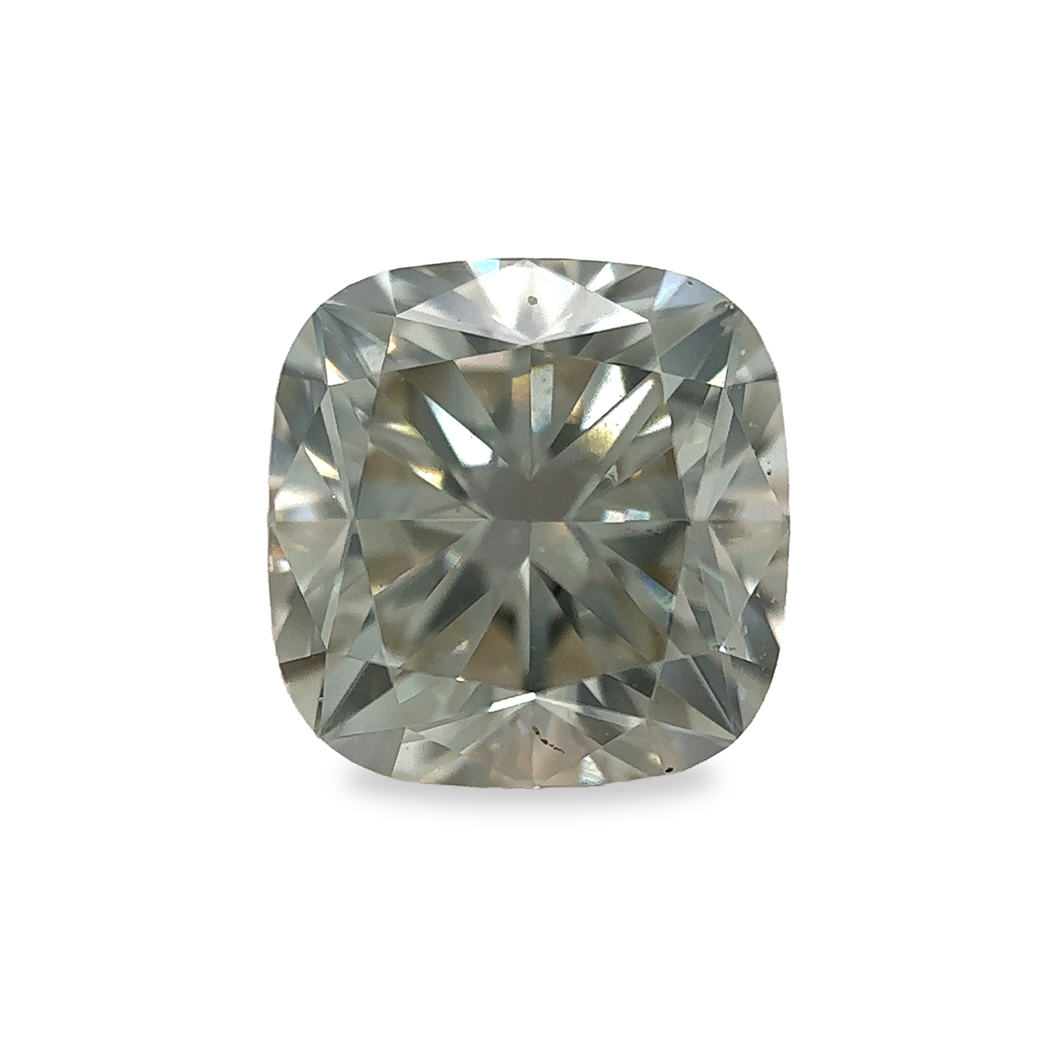 2.03 ct Cool Grey (M) VS2 Square Cushion Cut Fancy Lab Grown Diamond