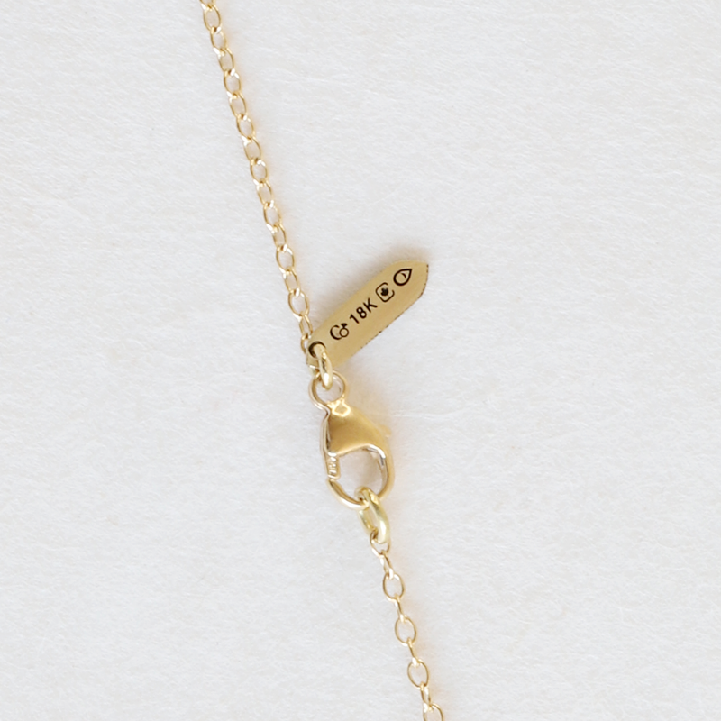 Ethical Jewellery & Engagement Rings Toronto - Champagne Pendant in Yellow Gold - FTJCo Fine Jewellery & Goldsmiths