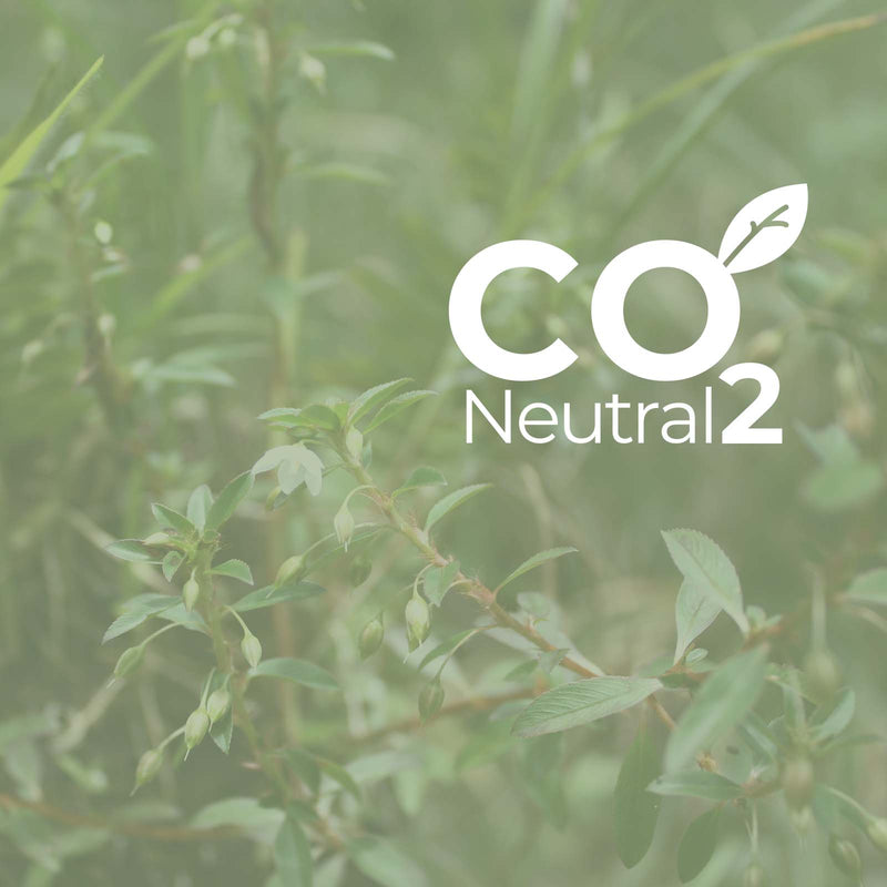 CO2 neutral logo for environmentally-friendly for certified Climate Neutral Diamonds