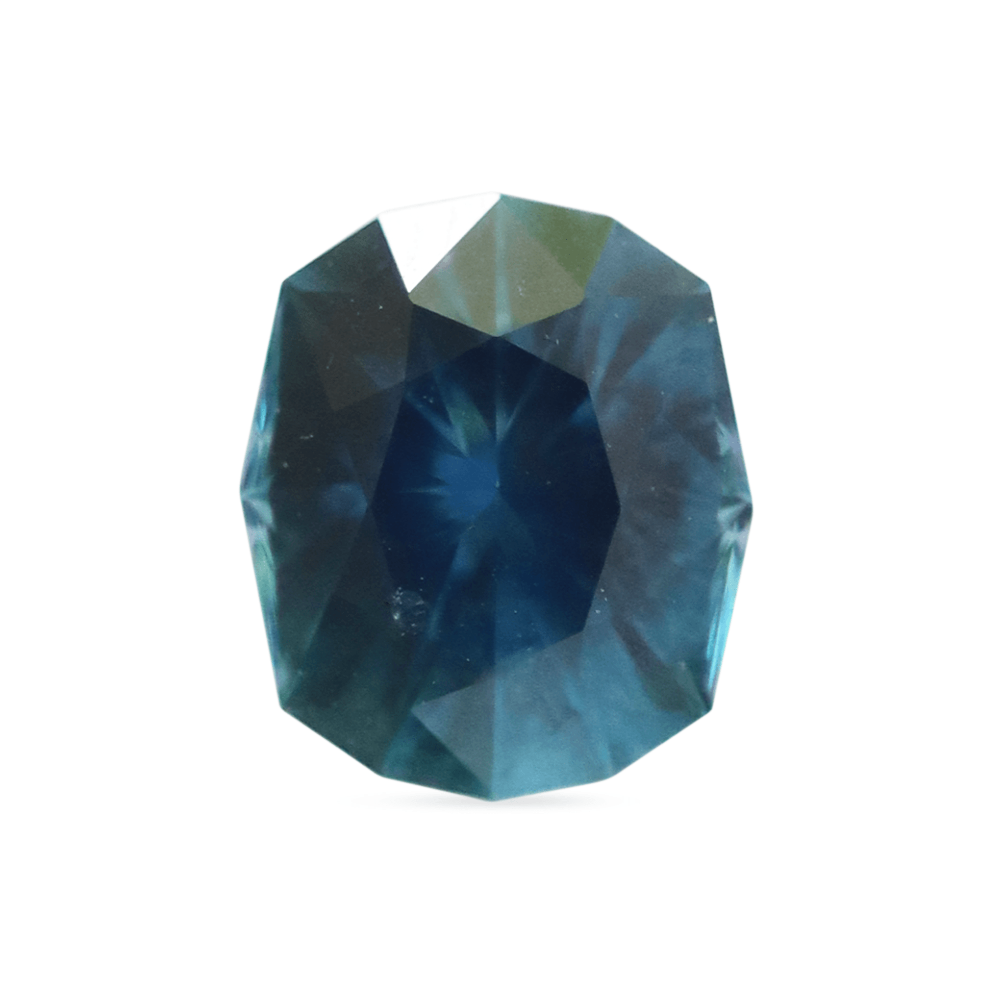 Peacock cheap blue sapphire