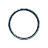 White Ethical Jewellery & Engagement Rings Toronto - 3 mm Star Engraved Band - Fairtrade Jewellery Co.