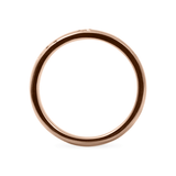 Rose/Pink Ethical Jewellery & Engagement Rings Toronto - 3 mm Star Engraved Band - Fairtrade Jewellery Co.