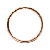 Rose/Pink Ethical Jewellery & Engagement Rings Toronto - 5 mm Star Engraved Band - Fairtrade Jewellery Co.