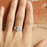 Platinum Ethical Jewellery & Engagement Rings Toronto - Cordelia Cluster Ring - Fairtrade Jewellery Co.