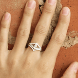 Yellow Ethical Jewellery & Engagement Rings Toronto - Cordelia with Pavé - Fairtrade Jewellery Co.