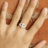 Rose/Pink Ethical Jewellery & Engagement Rings Toronto - Cordelia with Pavé - Fairtrade Jewellery Co.