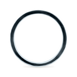 Platinum Ethical Jewellery & Engagement Rings Toronto - Knurling Tool Pattern Flat Band - Fairtrade Jewellery Co.