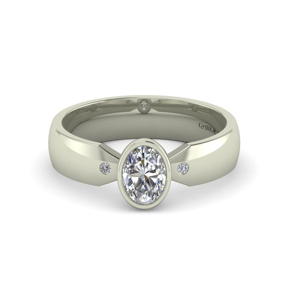 Orion Oval Bezel Ring