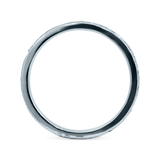 Platinum Ethical Jewellery & Engagement Rings Toronto - Platinum 2.5mm Hand Engraved Scroll Band - Fairtrade Jewellery Co.