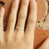 Yellow Ethical Jewellery & Engagement Rings Toronto - Cordelia Pavé Band - Fairtrade Jewellery Co.