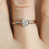 Ethical Jewellery & Engagement Rings Toronto - 0.35 ct Diamond More Than A Promise Ring in White - FTJCo Fine Jewellery & Goldsmiths