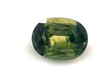 1.56 ct Green Bi-Colour Oval Mixed Cut Mined Sapphire