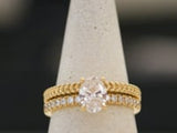 Ceres Petite Band in Yellow Gold