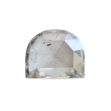 Bijoux et bagues de fiançailles éthiques Toronto - Diamant taille rose demi-lune Smoky Beige de 0,57 ct - Fairtrade Jewellery Co.