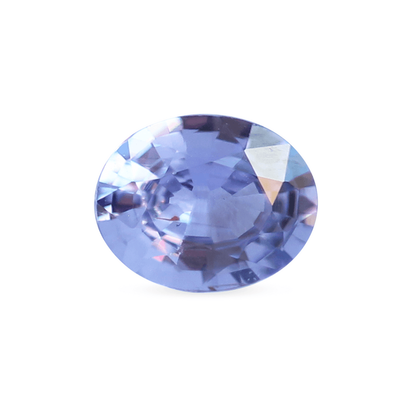 Ethical Jewellery & Engagement Rings Toronto - 0.82 ct Freesia Purple Oval Sapphire - Fairtrade Jewellery Co.