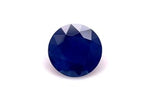 0.45 ct Deep Water Blue Round Brilliant Madagascar Sapphire