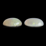 Ethical Jewellery & Engagement Rings Toronto - 3.64 tcw Colour-Play Oval Jelly Opal Pair - Fairtrade Jewellery Co.