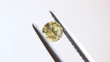 0.29 ct Dandelion Round Brilliant Cut Montana Sapphire
