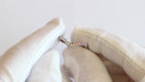 Cordelia Gradient Ring with Laboratory Grown Diamonds & Sapphires