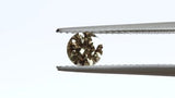0.46 ct Moss Green SI1 Round Brilliant Laboratory Grown Diamond