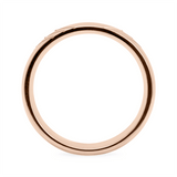 Rose/Pink Ethical Jewellery & Engagement Rings Toronto - East West Band Low Dome - Fairtrade Jewellery Co.