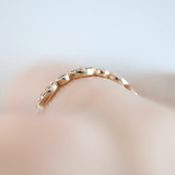 Ethical Jewellery & Engagement Rings Toronto - Clara Wedding Band in Rose Gold - FTJCo Fine Jewellery & Goldsmiths