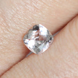Ethical Jewellery & Engagement Rings Toronto - 0.74 Pink Checkerboard Cushion Mixed Cut Morganite - Fairtrade Jewellery Co.