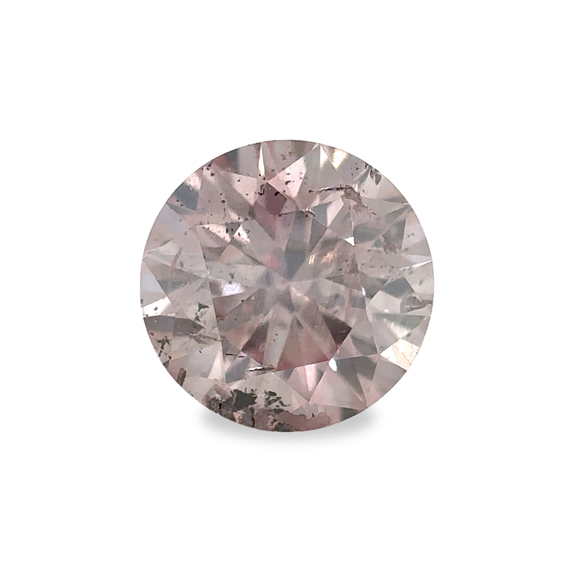 0.34 ct Pink Champagne (PC2-P2) Round Brilliant Argyle Diamond