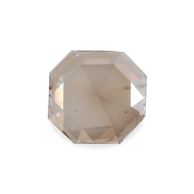 0.41 ct Silver Pink Octangonal Rose Cut Fancy Lab Grown Diamond