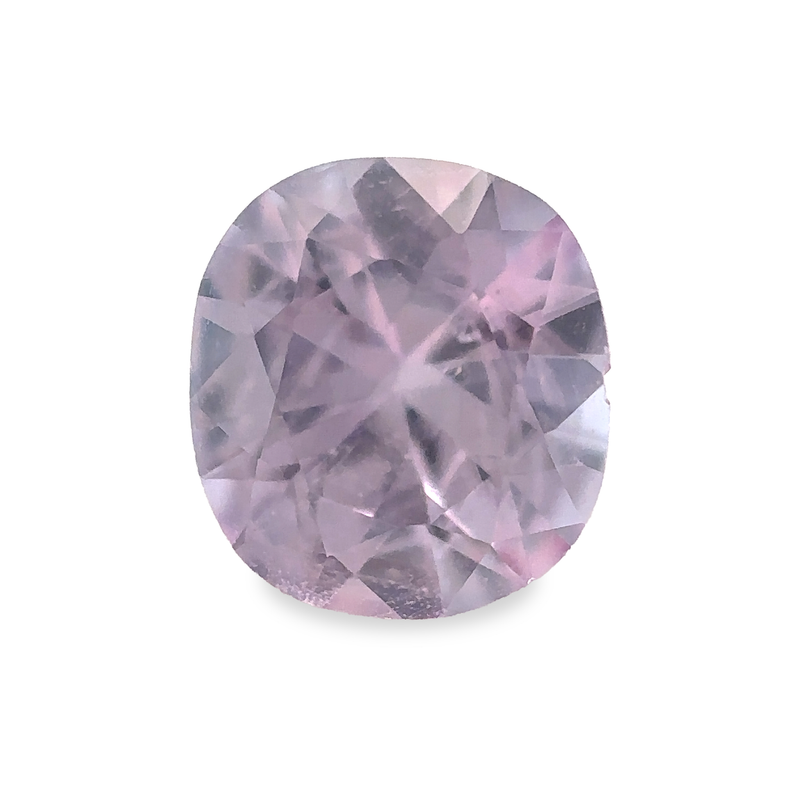 0.44 ct Wisteria Purple Cushion Modified Brilliant Sri Lankan Sapphire