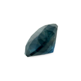 Ethical Jewellery & Engagement Rings Toronto - 0.45 ct Deep Ocean Blue Round Modified Brilliant AKARA Nigerian Sapphire - FTJCo Fine Jewellery & Goldsmiths