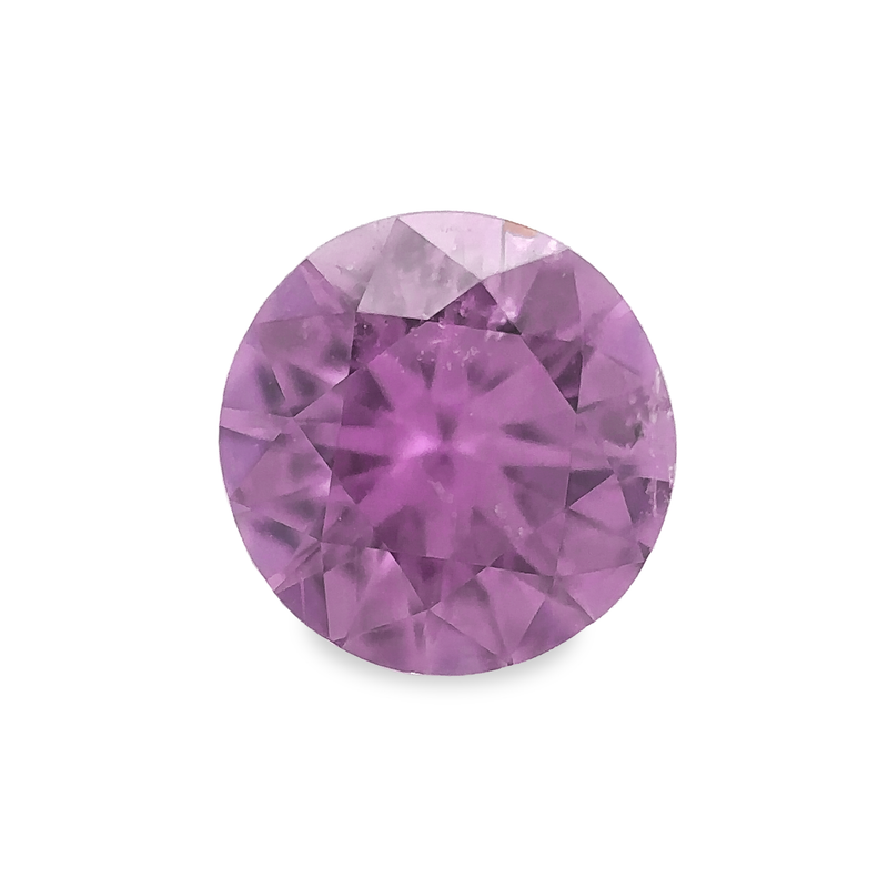 0.50 ct Medium Intense Purple Round Akara Sapphire