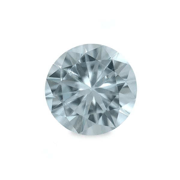 Ethical Jewellery & Engagement Rings Toronto - 0.53 ct Colourless (Cold Toned Nuance) Round Mined Sapphire - FTJCo Fine Jewellery & Goldsmiths