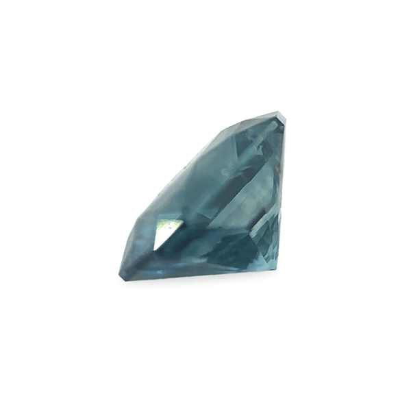 Ethical Jewellery & Engagement Rings Toronto - 0.56 ct Peacock Blue Octagonal Elongated Modified Brilliant AKARA Montana Sapphire - FTJCo Fine Jewellery & Goldsmiths
