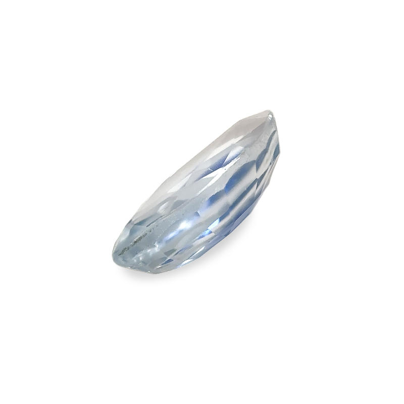 0.57 ct Blue-White Bicolour Marquise Mixed Cut Mined Sapphire