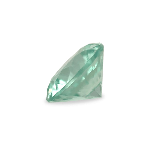 Ethical Jewellery & Engagement Rings Toronto - 0.57 ct Seafoam Round Mixed Cut Lab Grown Sapphire - FTJCo Fine Jewellery & Goldsmiths