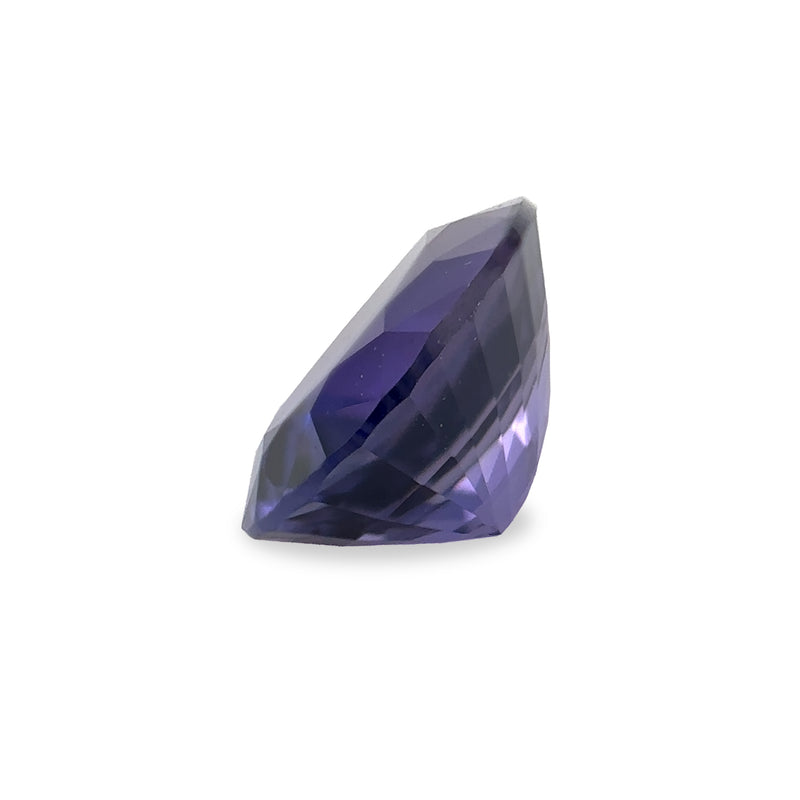 0.60 ct Intense Purple Pear Mixed Cut AKARA Sri Lanka Sapphire