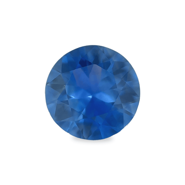 Ethical Jewellery & Engagement Rings Toronto - 0.62 ct Wild Blueberry Zoning Round Brilliant Mined Sapphire - FTJCo Fine Jewellery & Goldsmiths