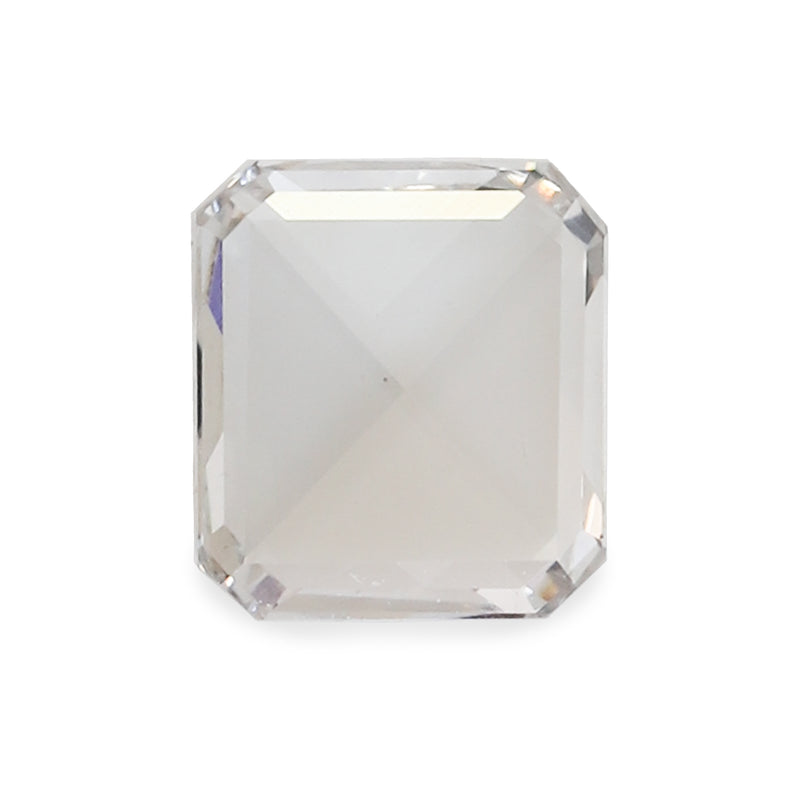 0.64 ct Near Colourless Rectangular Cut-Corner Rose Cut Fancy Lab Grown Diamond