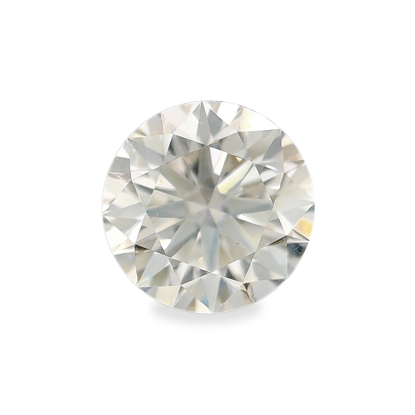 0.72 Ct H-VS2 Round Brilliant Botswanamark Natural Diamond