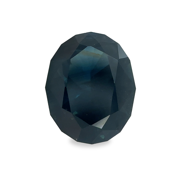 0.73 ct Twilight Lake Oval Modified Brilliant AKARA Nigerian Sapphire