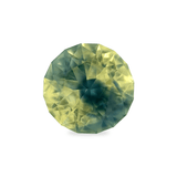 Ethical Jewellery & Engagement Rings Toronto - 0.78 ct Blue-Yellow Bicolour Round Modified Brilliant AKARA Nigerian Sapphire - FTJCo Fine Jewellery & Goldsmiths