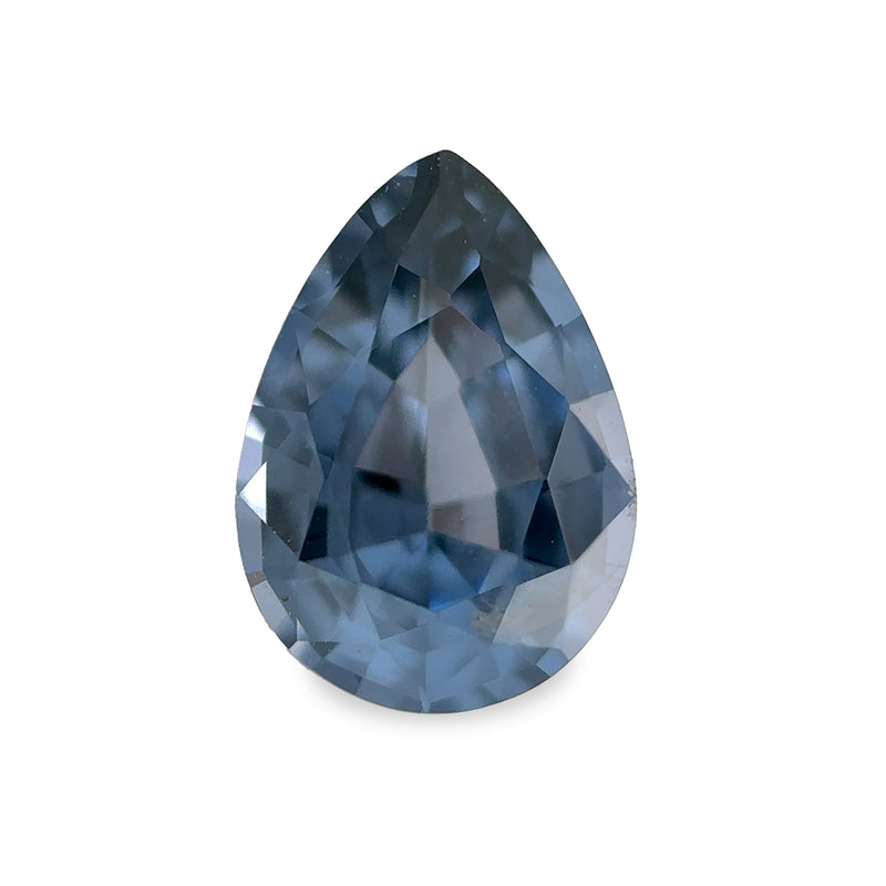 0.78 ct Violet Blue Pear Cut AKARA Sri Lanka Spinel