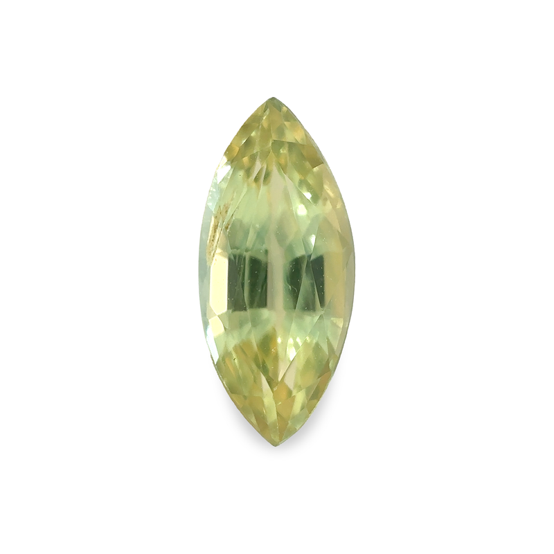 0.78 ct Waterlily Yellow Marquise Mined Sapphire