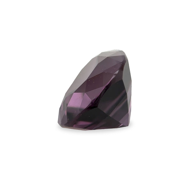 0.84 ct Deep Plum Pear Mixed Cut AKARA Sri Lanka Spinel