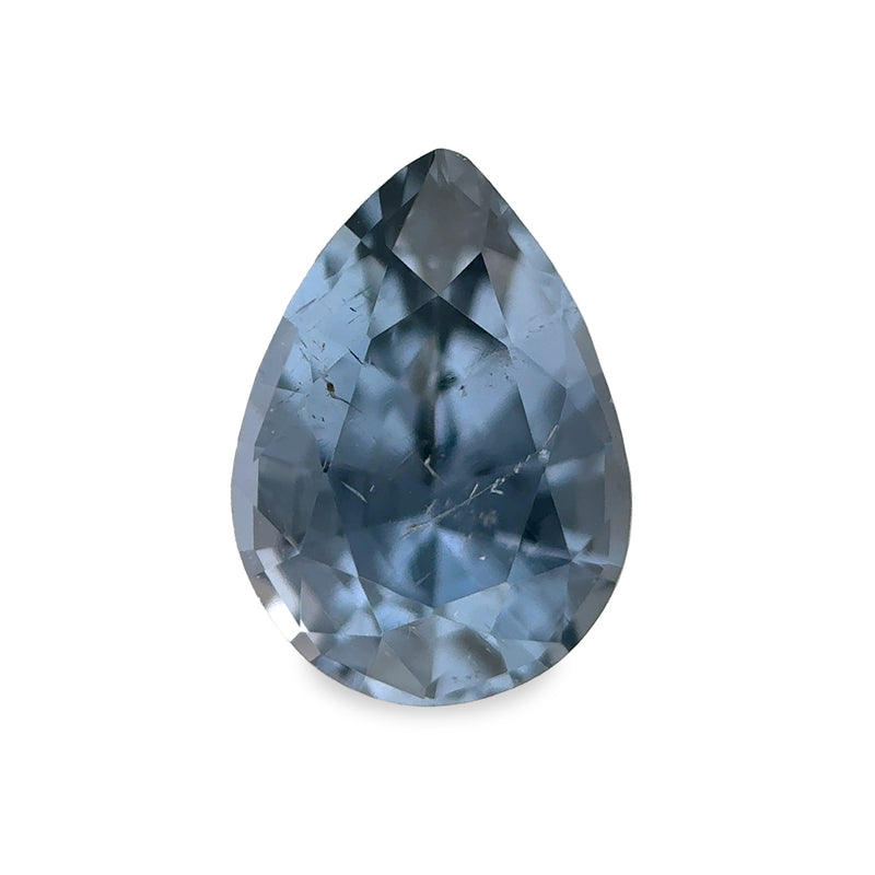 0.86 ct Galaxy Wisp Pear Cut AKARA Sri Lanka Spinel