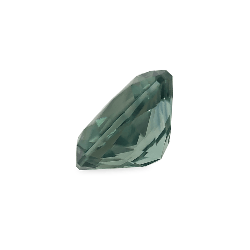 Ethical Jewellery & Engagement Rings Toronto - 0.88 ct Sage Green Oval Modified Brilliant AKARA Nigerian Sapphire - FTJCo Fine Jewellery & Goldsmiths
