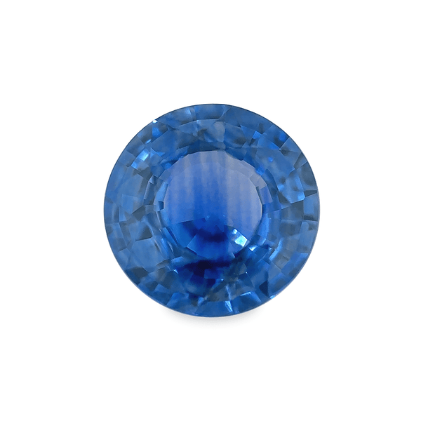 Ethical Jewellery & Engagement Rings Toronto - 0.88 ct Wild Blueberry Round Mixed Cut Mined Sapphire - FTJCo Fine Jewellery & Goldsmiths