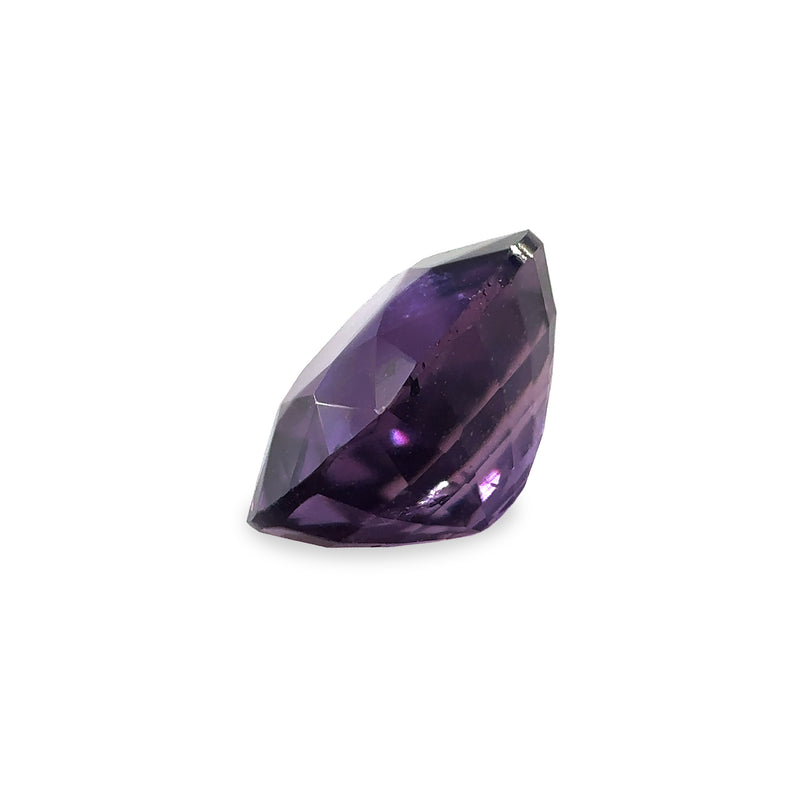 0.92 ct Intense Purple Cushion Mixed Cut AKARA Sri Lanka Sapphire